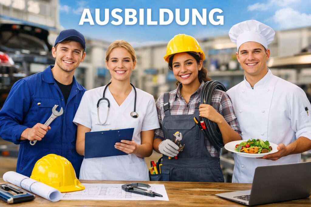 ausbildung main page